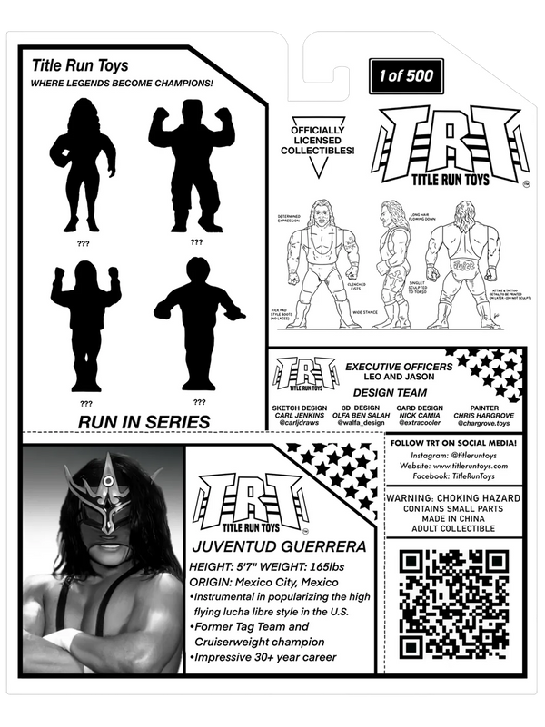 Limited Edition Juventud Guerrera 1 of 500