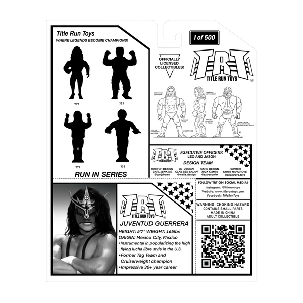 Limited Edition Juventud Guerrera 1 of 500