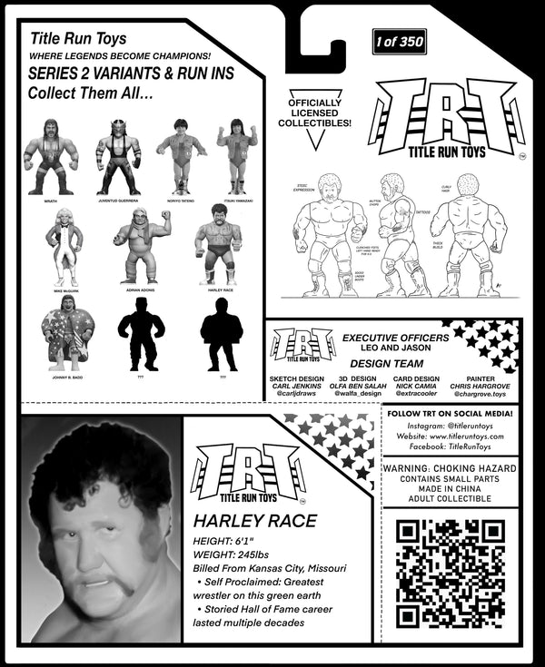 Series II Figure - Harley Race 1 of 350 Bloody Variant Limited Edition