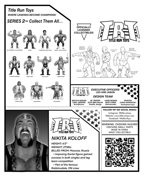 Series II Figure - Nikita Koloff