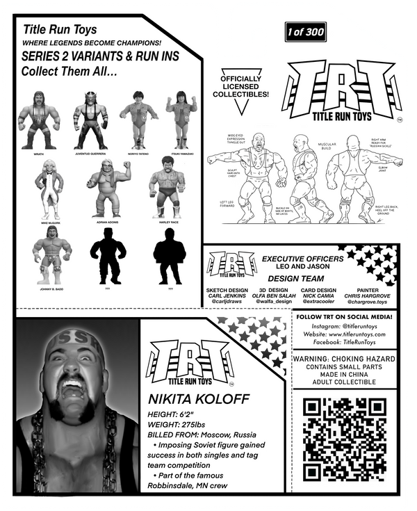 Series II Figure - Nikita Koloff Limited 1 of 300