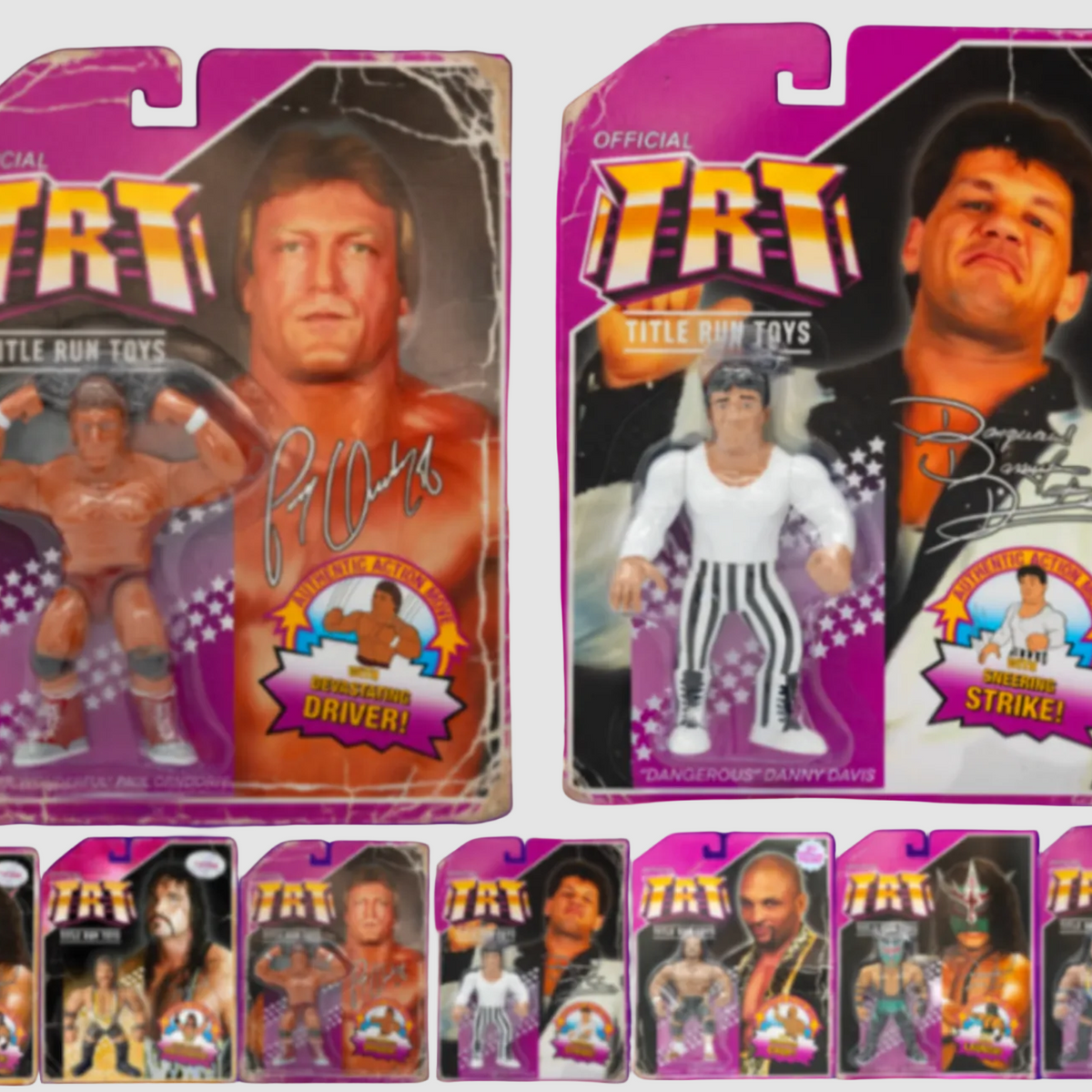 フーレイ　プラネットシリーズ　ヤン　ボクシング　マーシャリスト　フィギュア　⑦ Complete Set of all 7 Series 1 Figures - Damaged Cards (Loose