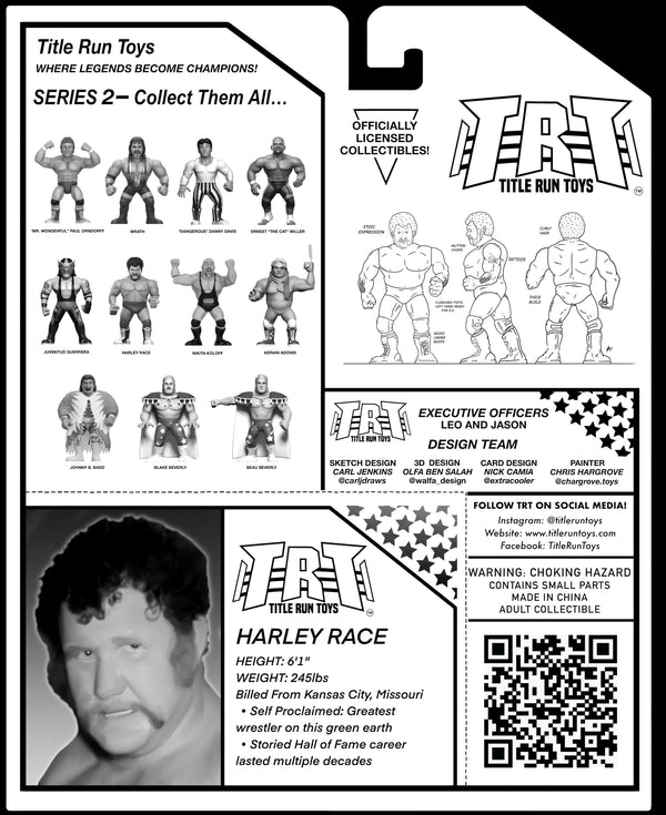 Series II Figure - Harley Race (Pre-Order)